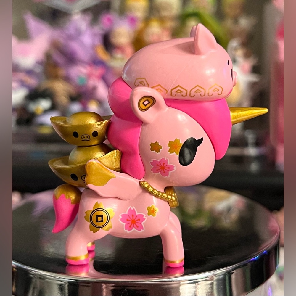 Tokidoki Year of the Pig Unicorno Lunar Calendar Metallico Series Art Figure